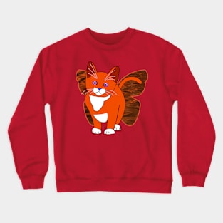 Fluttercat Strawberry Crewneck Sweatshirt